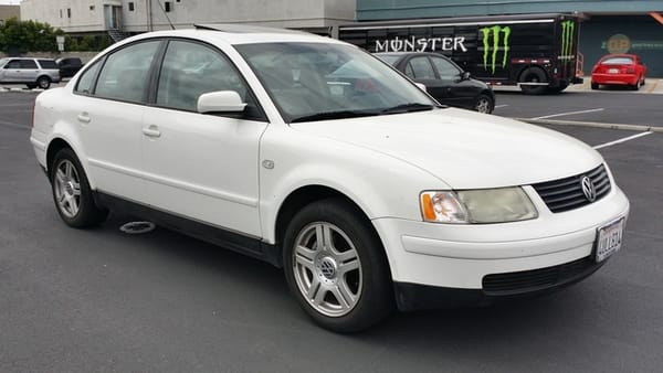COAL: 2001 Passat GLX 5 Speed – From the Chrysler Frying Pan Into The VW - er - Frying Pan 1 2001PassatRightFrt34