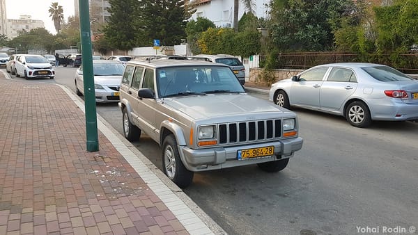 CCs in Israel: February 2021 - More Variety Coming Your Way 19 Jeep Cherokee