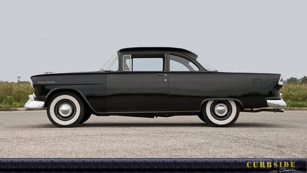 My New Curbside Classic: 1955 Chevrolet 150 Business Coupe - Look What Santa Left For Me 9 Chevrolet 1955 business coupefinal B