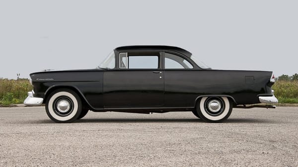 My New Curbside Classic: 1955 Chevrolet 150 Business Coupe - Look What Santa Left For Me 1 Chevrolet 1955 business coupefinal