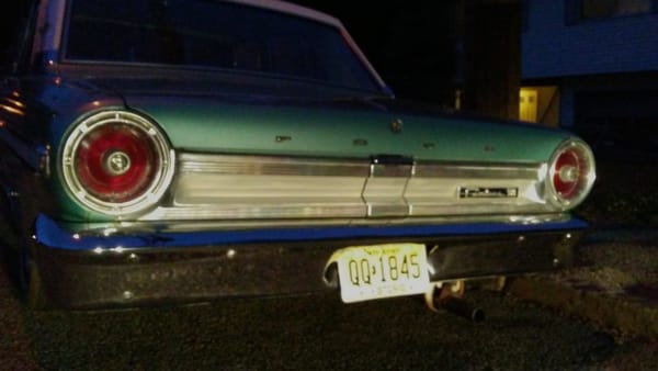 CC At Night: 1964 Ford Fairlane 500--The Once Commonplace Becomes Exotic 4 20220608 205531