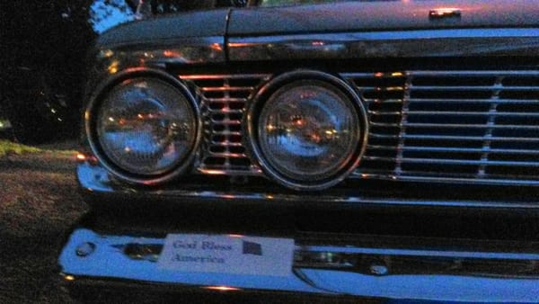 CC At Night: 1964 Ford Fairlane 500--The Once Commonplace Becomes Exotic 5 20220608 205635