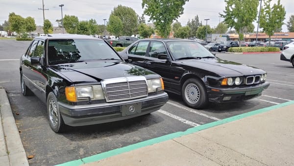 E34 with W124