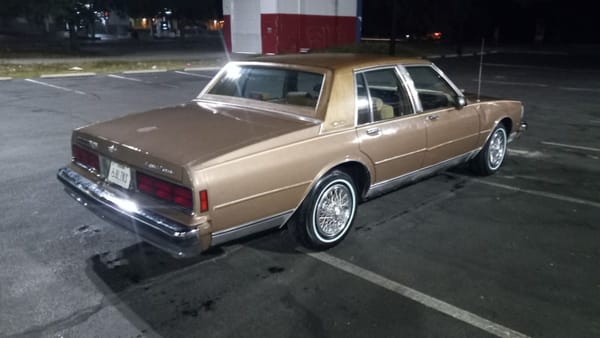 GM B-Body Cars Of My Dad's Lifetime 6 Rear Caprice
