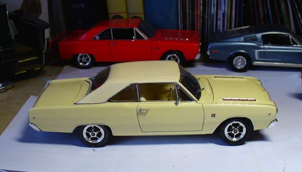 CC In Scale: The Cars Of 1968 3 68DartYlw3