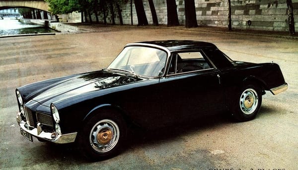 Automotive History: French Deadly Sins (Sports/Luxury Edition, Part 2) – Facel-Vega Facellia 12 1960 Facellia Coupe2