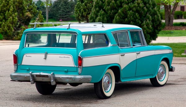 Junkyard Classic/Automotive History: 1955 Rambler Cross Country - How Rambler Won The Compact And Price Wars Of The 1950's And Saved AMC 80 Rambler 1956 wagon big rq