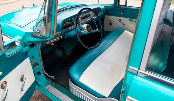 Junkyard Classic/Automotive History: 1955 Rambler Cross Country - How Rambler Won The Compact And Price Wars Of The 1950's And Saved AMC 73 Rambler 1956 wagon int