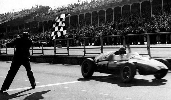 Automotive History: Jack Brabham - You Make Your Own Luck 31 chequered