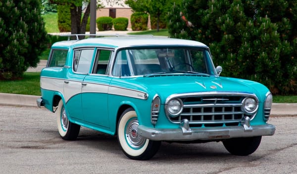 Junkyard Classic/Automotive History: 1955 Rambler Cross Country - How Rambler Won The Compact And Price Wars Of The 1950's And Saved AMC 75 Rambler 1956 wagon ffq