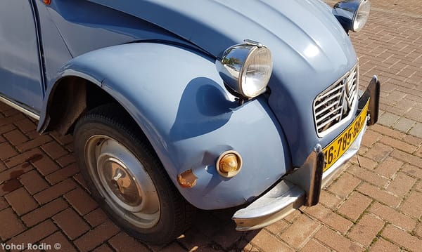 CCs in Israel: February 2021 - More Variety Coming Your Way 17 Powder blue Citroen 2CV
