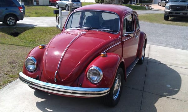 COAL: 1969 VW Beetle - Dead Ringer 3 Royal Red Beetle