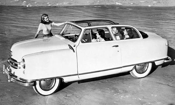 Junkyard Classic/Automotive History: 1955 Rambler Cross Country - How Rambler Won The Compact And Price Wars Of The 1950's And Saved AMC 12 Rambler 1950 bw girls