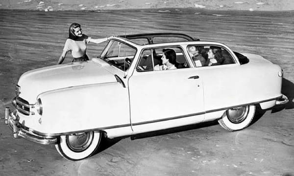 Curbside Find: 1962 Rambler American 400 - America's Ugliest Convertible Still Manages To Be Cute 3 a Rambler 1950 bw girls