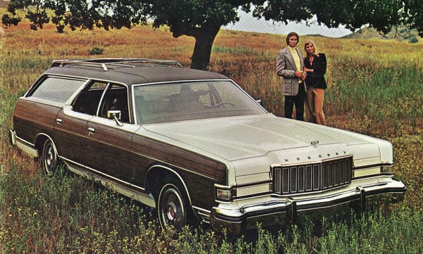 QOTD: Who Had The Best - And Worst - Fake Woodie Treatment? 6 1974mercurycolonypark
