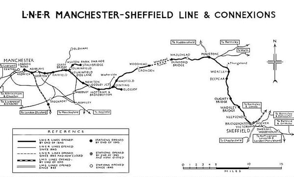 Trackside Classic: 1951 British Railways EM1 No 26020 – Forgotten Progress 6 lner map 1