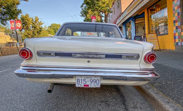 CC Capsule: 1964 Valiant Signet 200 - Don't Say the P-Words 10 64 CanValiant Rear 1187