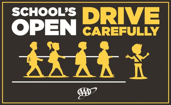 Schools Open Drive Carefully