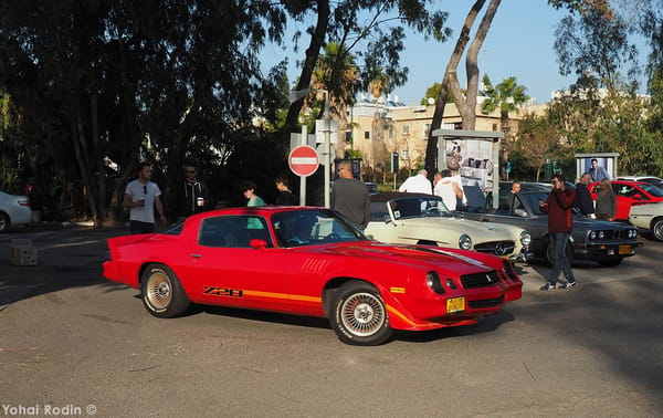 Car Show Classics: It's the Smorgasbord That is Israel's Classic Community 18 1979 Red Chevrolet Camaro Z28
