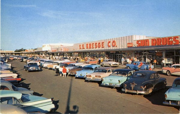 Vintage Postcards: Malls And Shopping Centers In The 1950s-1960s - Part 2 6 4387961961 16a3a89e1e c