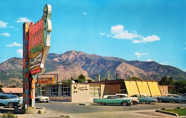 Vintage Postcards: Restaurants And Diners In The '50s & '60s - Colorful Signs And Cars Of The Era 1 Captura de pantalla 2025 06 04 00.38.47
