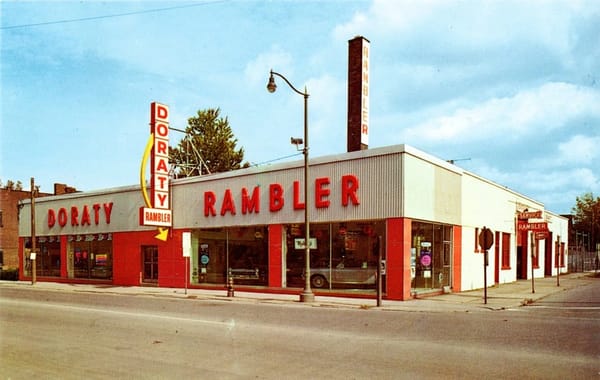 Color photo of Doraty Rambler dealership