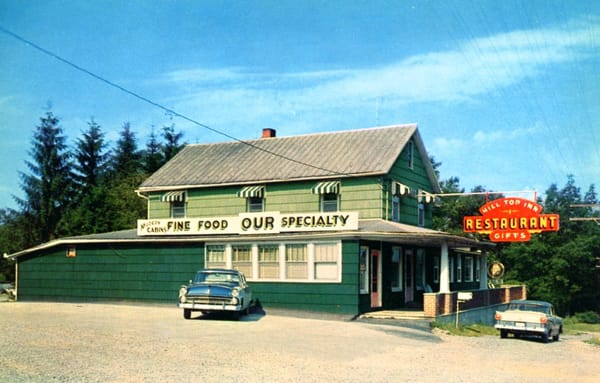Vintage Postcards: Restaurants And Diners In The '50s & '60s - Colorful Signs And Cars Of The Era 2 Captura de pantalla 2025 06 04 00.11.06 copia
