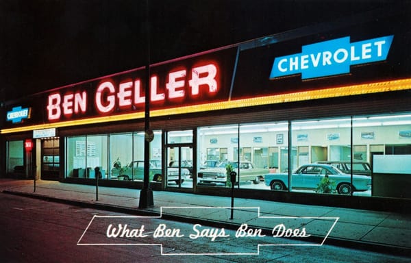 Vintage Postcards: Chevrolet Dealers In The 1960s 3 Captura de pantalla 2025 06 27 21.50.15