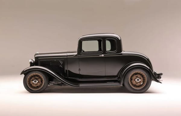 My New Curbside Classic: 1955 Chevrolet 150 Business Coupe - Look What Santa Left For Me 8 ford 1932 five window coupe foose