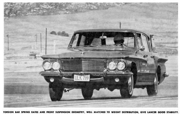 Vintage Review: 1961 Dodge Lancer With Three Slant Sixes: 170, 225 & 225 Hyper-Pak - Does It Live Up To The Hype? 5 la pic