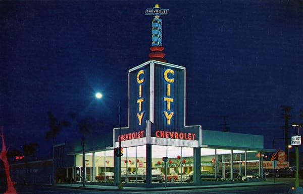 Vintage Postcards: Chevrolet Dealers In The 1960s 7 Captura de pantalla 2025 06 27 21.49.39