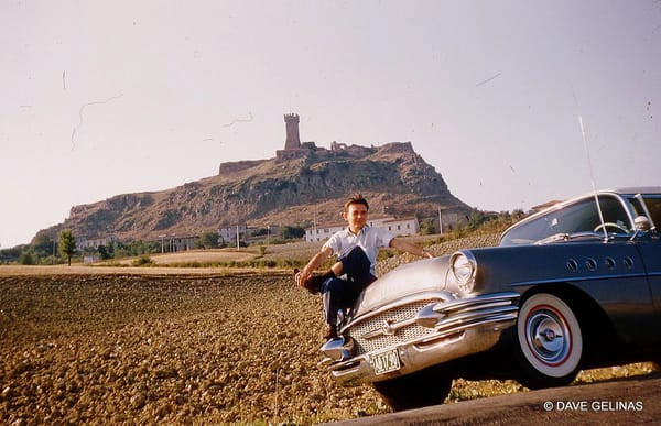 Vintage Snapshots: Me and My Car, Part 1 7 DG Me 55 buick