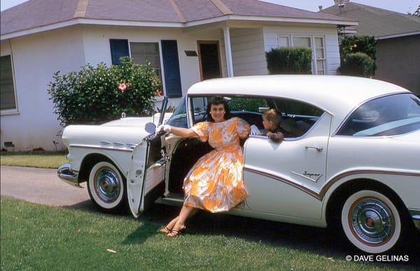 Vintage Snapshots: Me and My Car, Part 1 15 DG Me 57 buick super