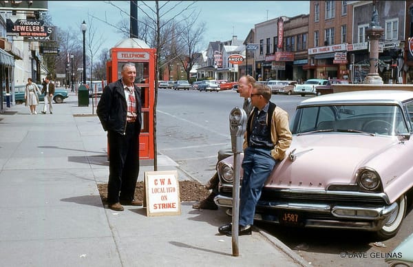 Vintage Snapshots: Me and My Car, Part 1 12 DG Me 56 lincoln Geneseo NY 1961