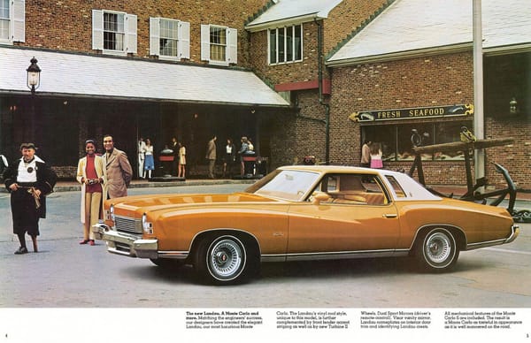 Curbside Classic: 1976 Chevrolet Monte Carlo - Finding Your Comfort Zone 8 1973 Chevrolet Monte Carlo 04 05