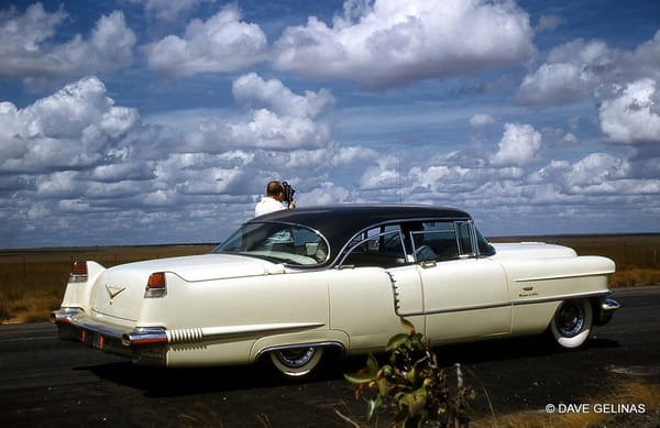 Vintage Snapshots: Me and My Car, Part 1 22 DG ME 56 caddy