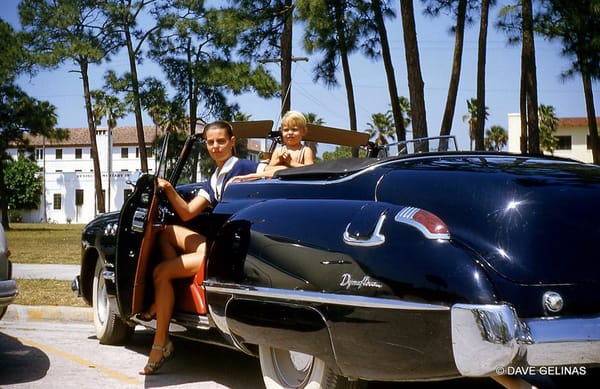 Vintage Snapshots: Me and My Car, Part 1 4 DG Me 49 buick