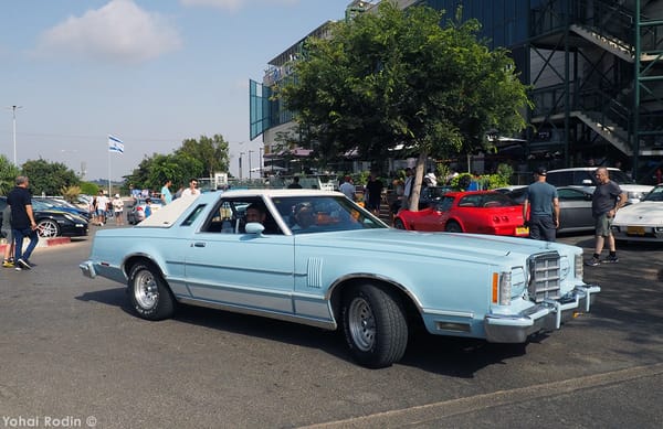 Car Show Classics: It's the Smorgasbord That is Israel's Classic Community 27 1979 Blue Ford Thunderbird