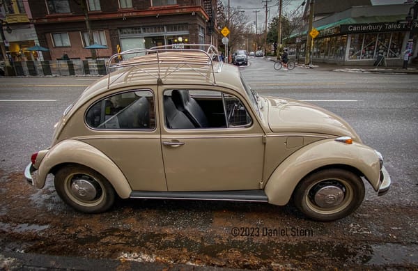 1968 Volkswagen Beetle With Roof Rack - Speaking of Chewing Gum… 9 68 Beetle Rightside 7516
