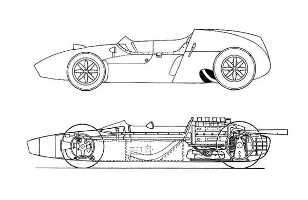 Automotive History: Jack Brabham - You Make Your Own Luck 52 linedrawings2
