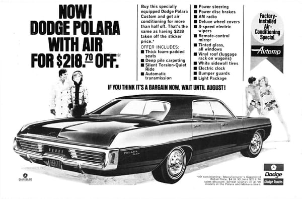 The Little Engines That Could, Part 3: A Fuselage Dodge Rated For Thirty Degree Performance 8 1971-dodge-ad-01