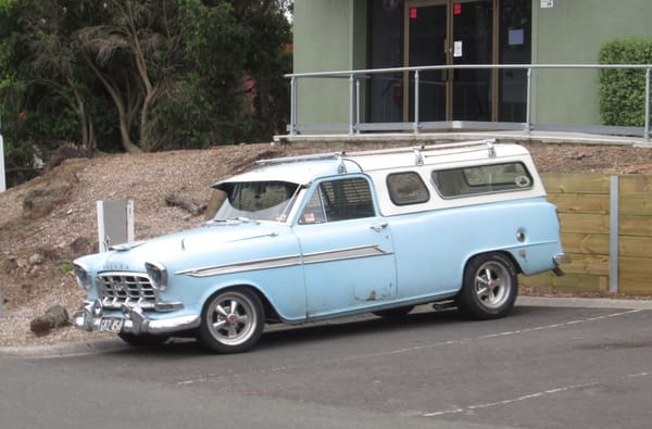 1958 Holden FC ute side