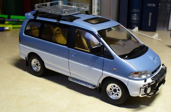 CC In Scale: A Gallery Of Japanese Car Models 15 delica1
