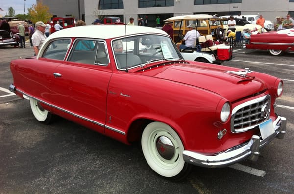The Untold Story Of The Two-Door Sedan (1920-2011): Its Origins And The Last Two-Door Sedan For Each American Brand And Model 54 Hudson 1955 Rambler 2 door AACA Iowa 2012 b