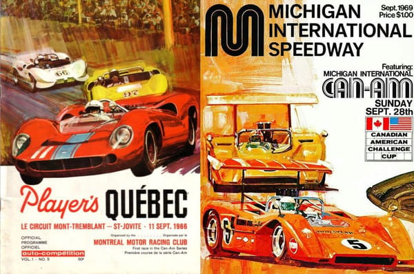Automotive History: Jack Brabham - You Make Your Own Luck 81 can am posters