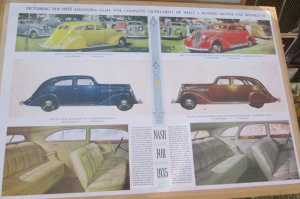 1935 Nash brochure