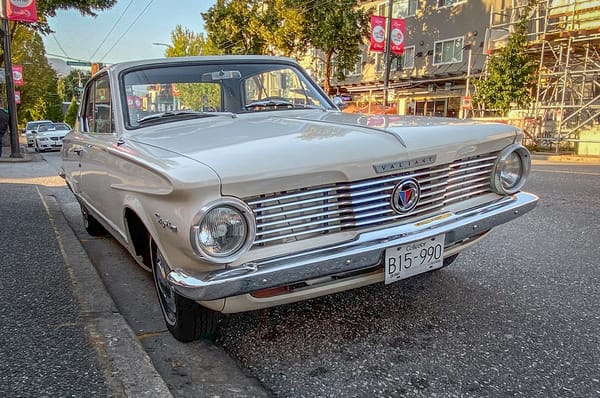 CC Capsule: 1964 Valiant Signet 200 - Don't Say the P-Words 5 64 CanValiant Front 1182