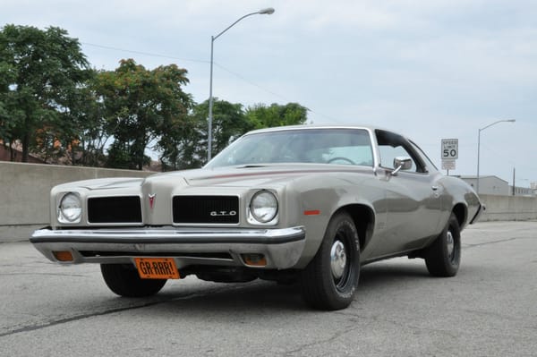 Cohort Classic: 1973 Pontiac GTO - Insurer's Special 4 573