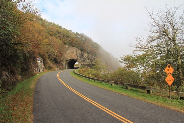 Road Trip: Blue Ridge Parkway and Myrtle Beach 9 tunnel