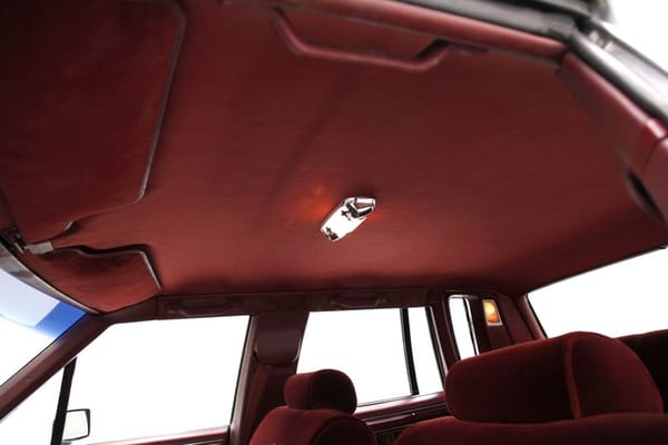 COAL: 1980 Lincoln Town Car - The Stinkoln Clown Car 20 TownCar Headliner